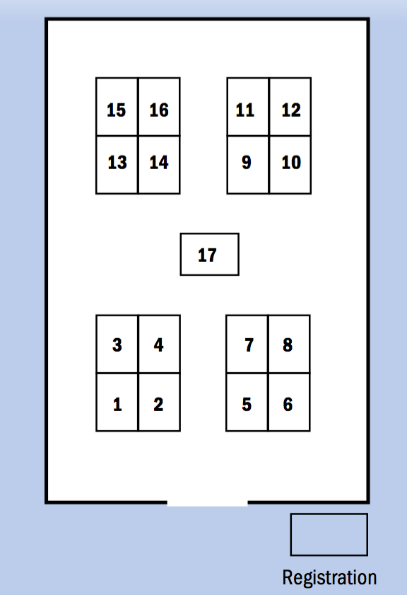 TestConX  China EXPO 2018 Booth Floorplan